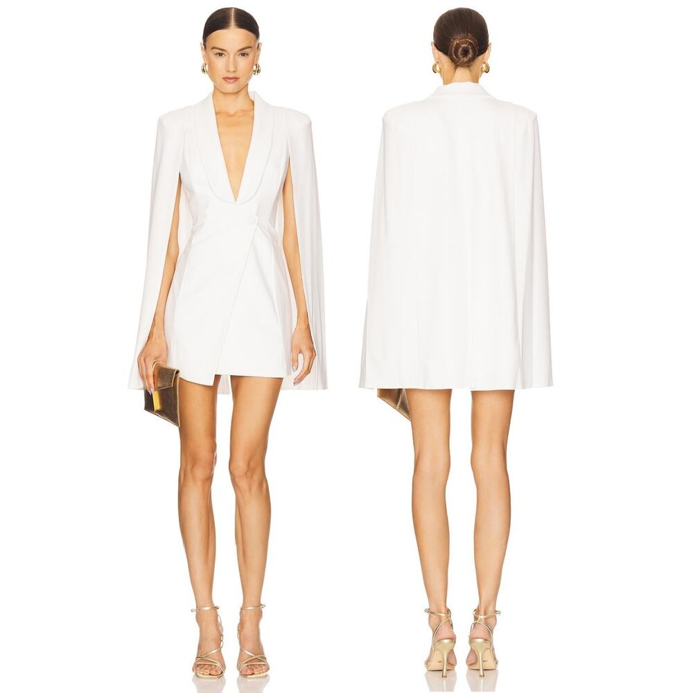 Katie May Boss Lady Blazer Dress Cape Bridal Statement Formal Party Cocktail S